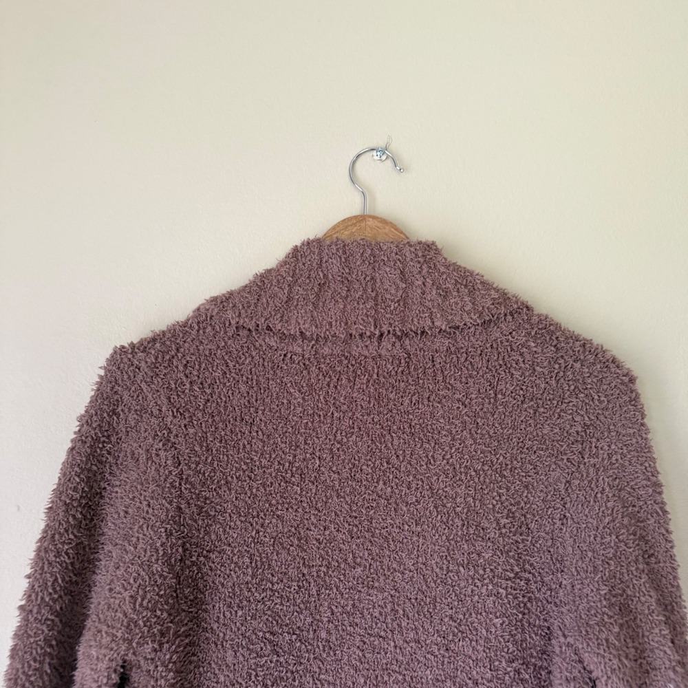 Fuzzy Knit Open-Front Cardigan - Picture 9 of 10
